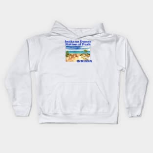 Indiana Dunes National Park, Indiana Kids Hoodie